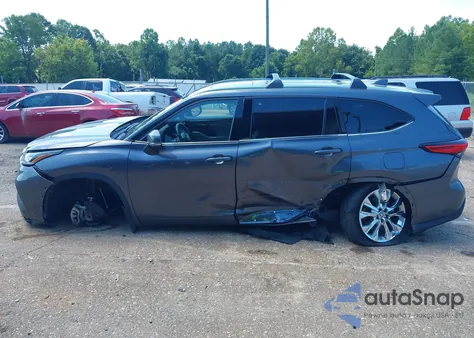 2023 Toyota Highlander Hybrid Limited z USA, uszkodzony, nr VIN 5TDYARAH1PS0A8071